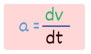 Acceleration Derivative Formula