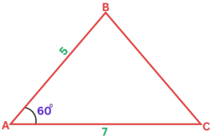 Sine and Cosine Rule Area of Triangle