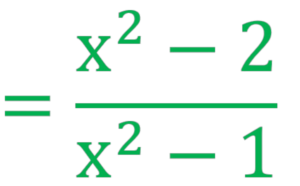 simplifying algebraic fractions