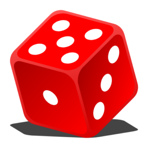 Probability of rolling one six-sided die