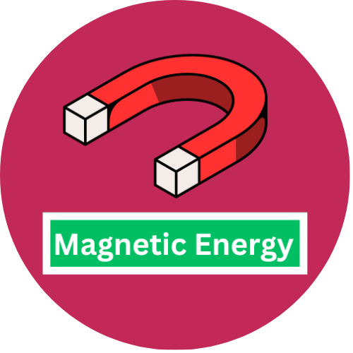 Illustration of a magnet, representing magnetic potential energy.