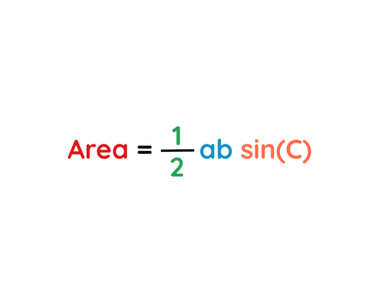 alculate area of a triangle using sine rule formula featured image