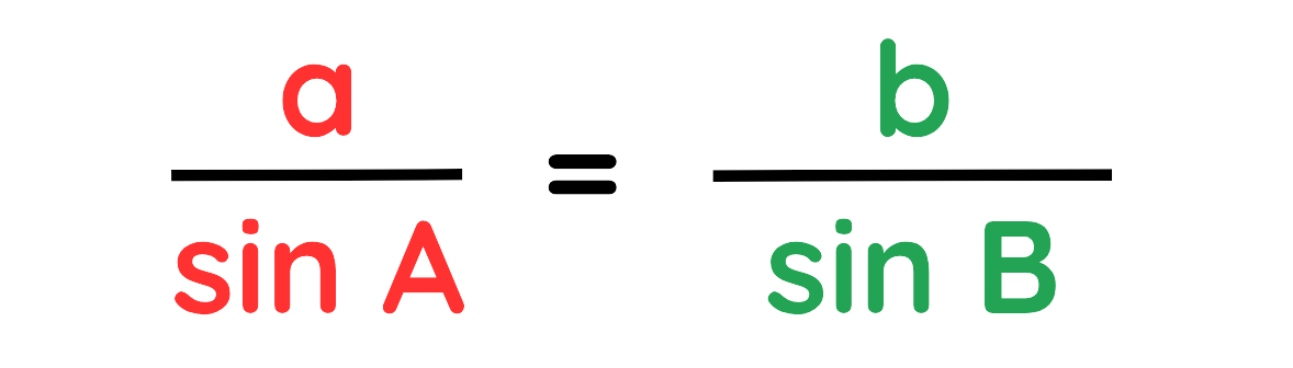Law of Sine rearrangement to calculate unknown side b using angles and side a