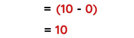 Calculation for solved example
