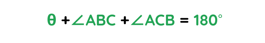 solution of solved example explaining the circle theorem of angles in a semi circle for gcse maths