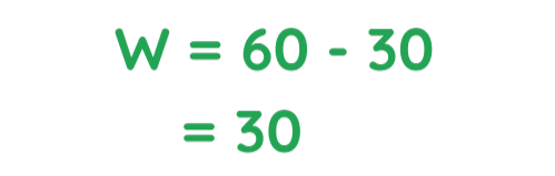 classwidth where w = 30