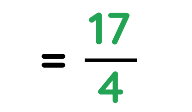 Educational image showing addition of fractions of different denominators for gcse maths