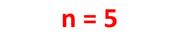 Solved example showing interior angle calculations for different values of 𝑛 n in regular polygons for GCSE Maths.